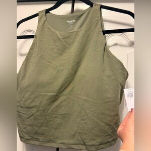 Old Navy Women's olive green Tank Top